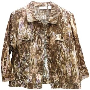 Chico's Printed Jacket